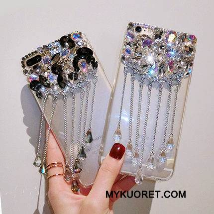 Kuori Samsung Galaxy S5 Luova Jalokivi Puhelimen Kuoret, Kotelo Samsung Galaxy S5 Suojaus Musta Riipus