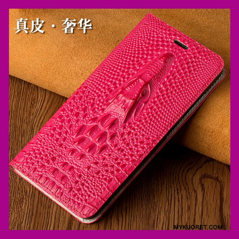 Kuori Samsung Galaxy S6 Edge + Suojaus Puhelimen Kuoret Ylellisyys, Kotelo Samsung Galaxy S6 Edge + Nahka Punainen Persoonallisuus