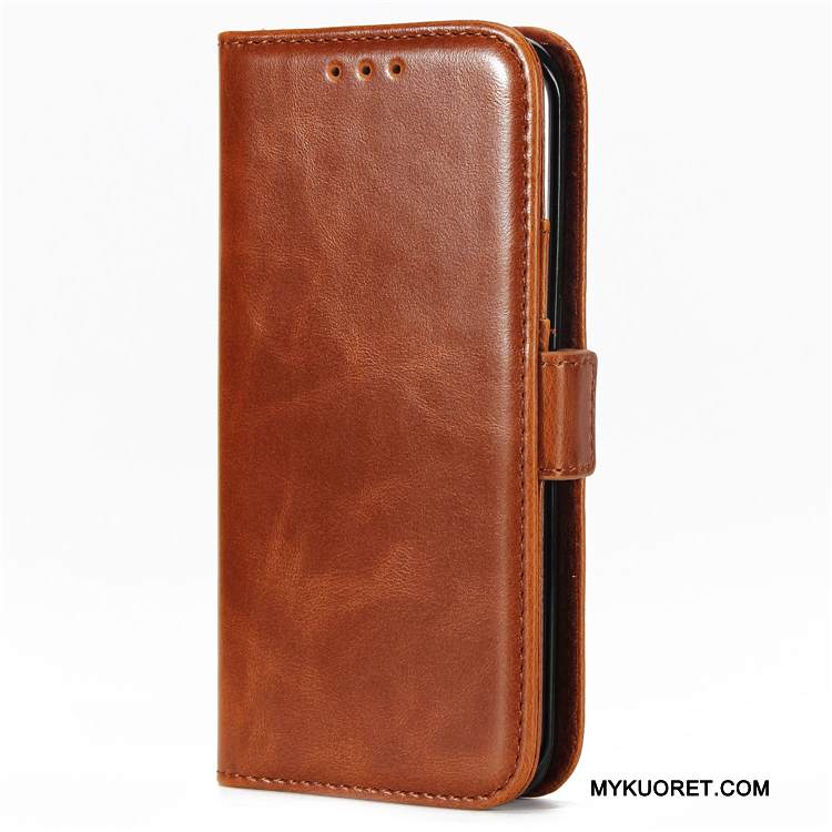 Kuori Samsung Galaxy S6 Suojaus Murtumaton Puhelimen Kuoret, Kotelo Samsung Galaxy S6 Nahka