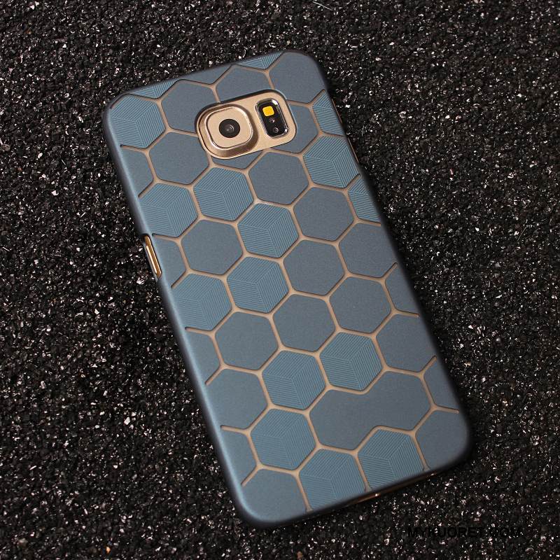 Kuori Samsung Galaxy S6 Suojaus Trendi Pesty Suede, Kotelo Samsung Galaxy S6 Yksinkertainen Puhelimen Kuoret