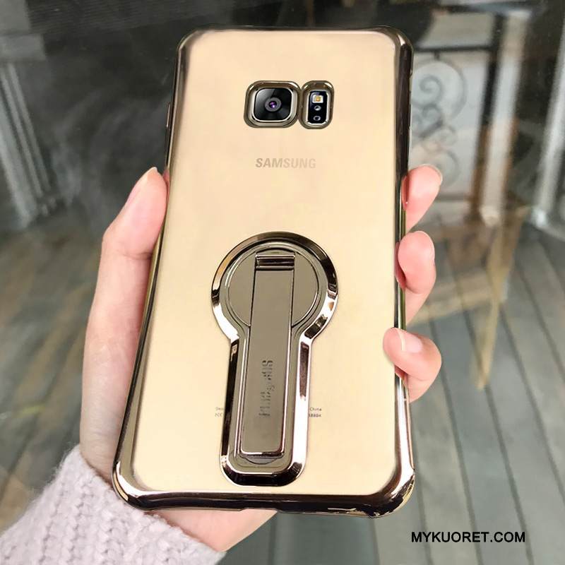 Kuori Samsung Galaxy S7 Edge Laukut Kulta Puhelimen Kuoret, Kotelo Samsung Galaxy S7 Edge Silikoni Murtumaton