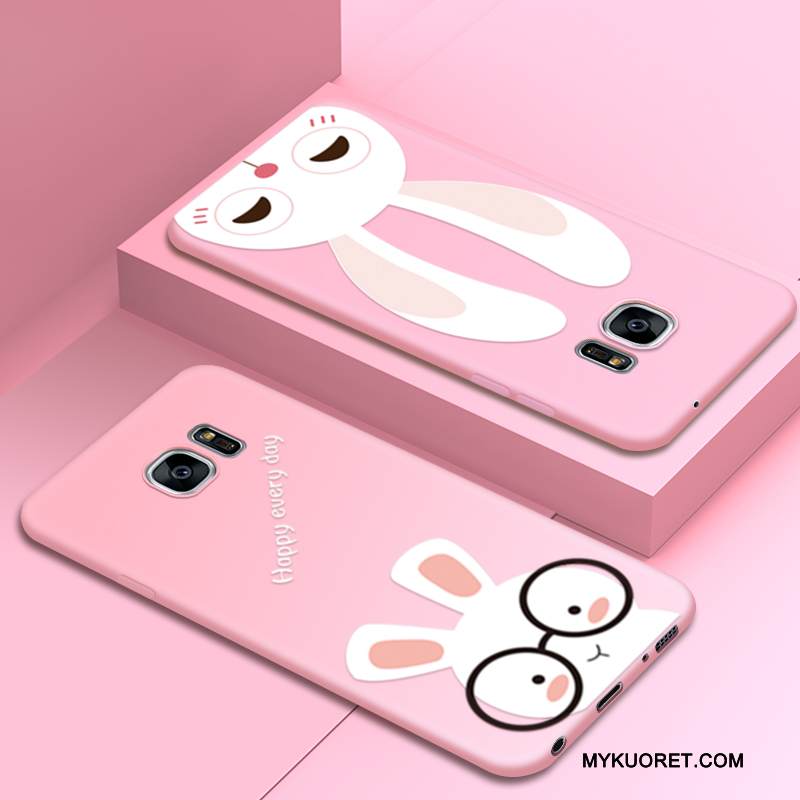 Kuori Samsung Galaxy S7 Edge Laukut Persoonallisuus Murtumaton, Kotelo Samsung Galaxy S7 Edge Pehmeä Neste Jauhe Pesty Suede