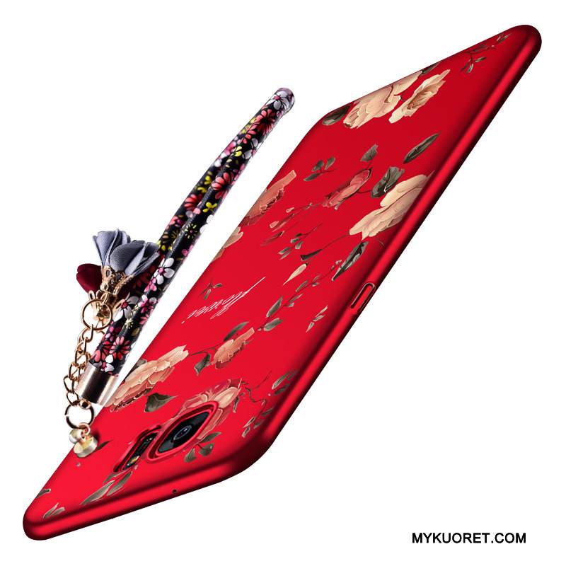 Kuori Samsung Galaxy S7 Edge Laukut Pesty Suede Ultra, Kotelo Samsung Galaxy S7 Edge Suojaus Kova Murtumaton