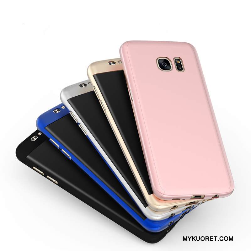 Kuori Samsung Galaxy S7 Edge Silikoni Puhelimen Kuoret Trendi, Kotelo Samsung Galaxy S7 Edge Suojaus Pesty Suede Kova