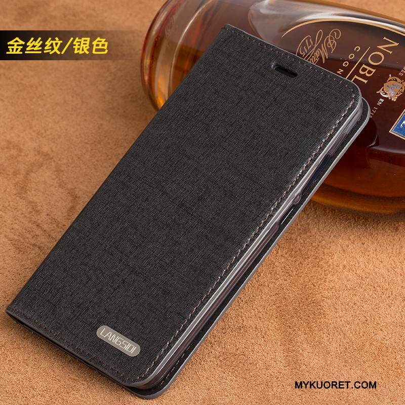 Kuori Samsung Galaxy S7 Edge Ylellisyys Trendi Liiketoiminta, Kotelo Samsung Galaxy S7 Edge Nahka Puhelimen Kuoret Hopea