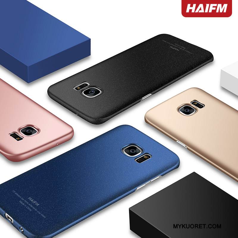 Kuori Samsung Galaxy S7 Laukut Kova Puhelimen Kuoret, Kotelo Samsung Galaxy S7 Monivärinen Murtumaton Pesty Suede