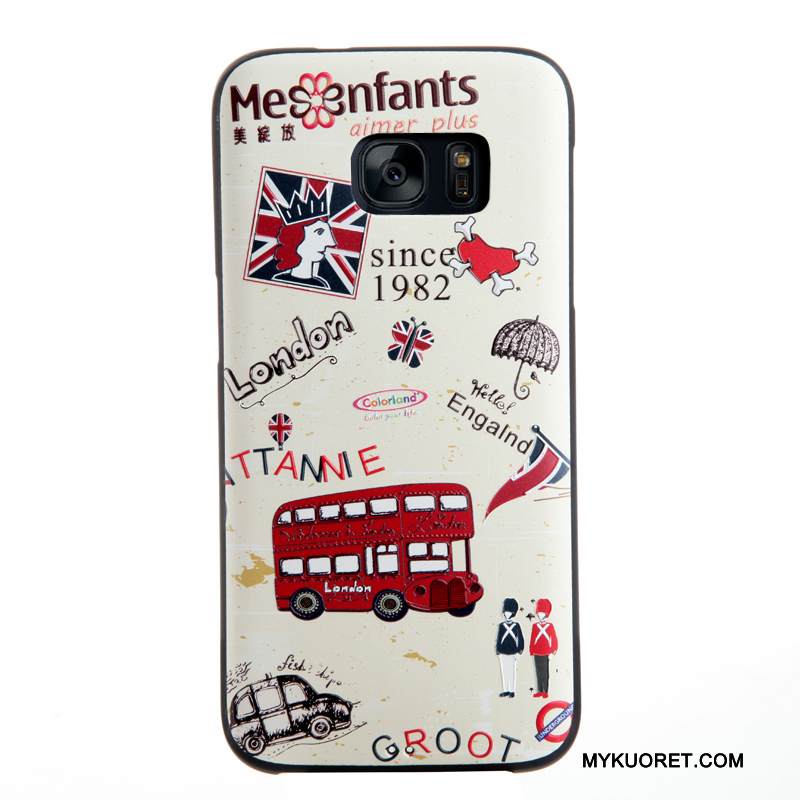 Kuori Samsung Galaxy S7 Pehmeä Neste Keltainen Vaalean, Kotelo Samsung Galaxy S7 Sarjakuva Puhelimen Kuoret Trendi