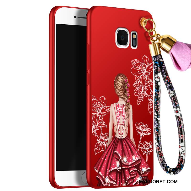 Kuori Samsung Galaxy S7 Pehmeä Neste Pesty Suede Ihana, Kotelo Samsung Galaxy S7 Silikoni Trendi Murtumaton