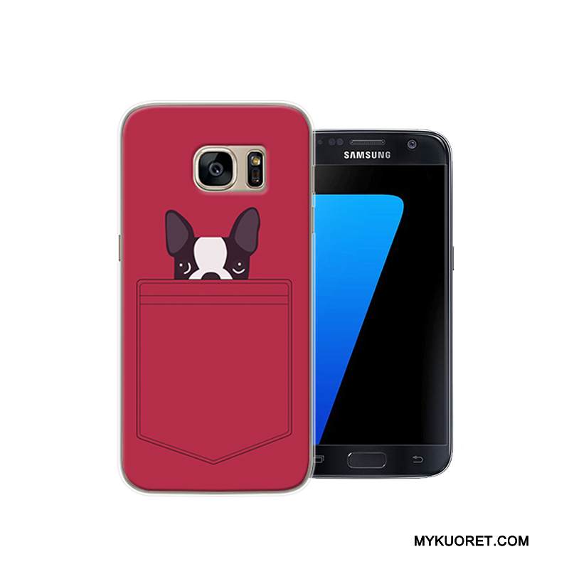 Kuori Samsung Galaxy S7 Sarjakuva Puhelimen Kuoret Murtumaton, Kotelo Samsung Galaxy S7 Suojaus Kova Persoonallisuus