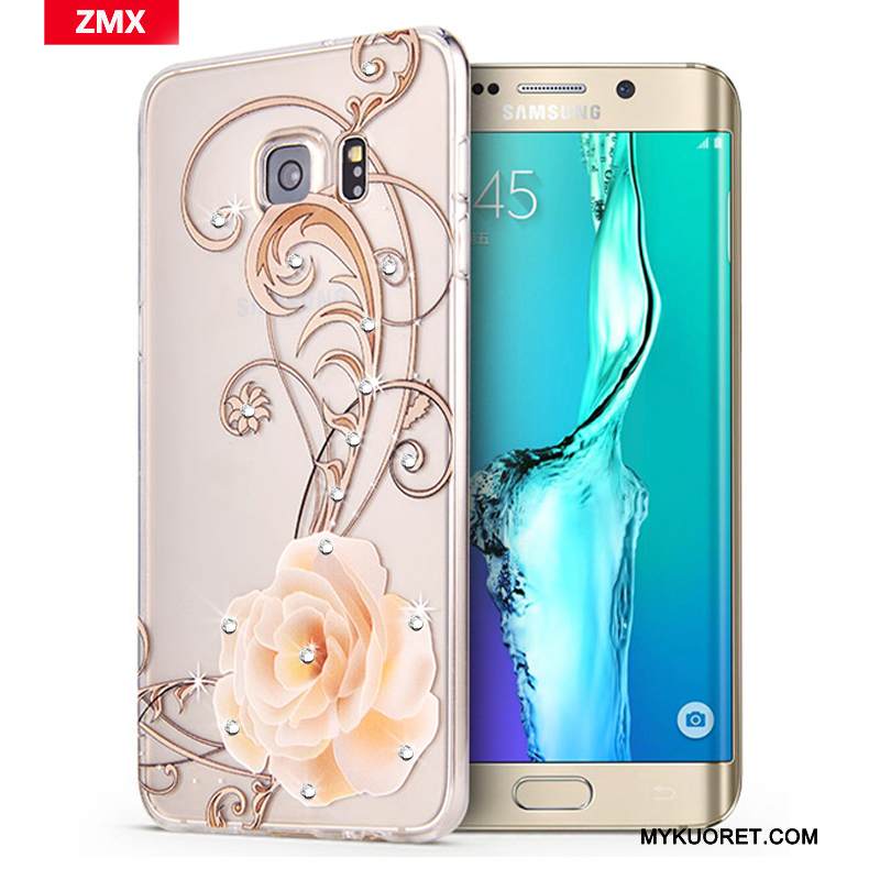 Kuori Samsung Galaxy S7 Silikoni Puhelimen Kuoret Kevyt, Kotelo Samsung Galaxy S7 Pehmeä Neste Murtumaton Keltainen