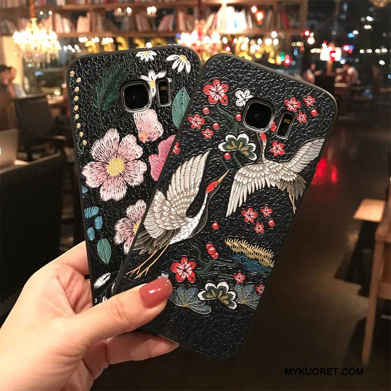 Kuori Samsung Galaxy S7 Silikoni Puhelimen Kuoret Persoonallisuus, Kotelo Samsung Galaxy S7 Monivärinen Trendi Ripustettavat Koristeet