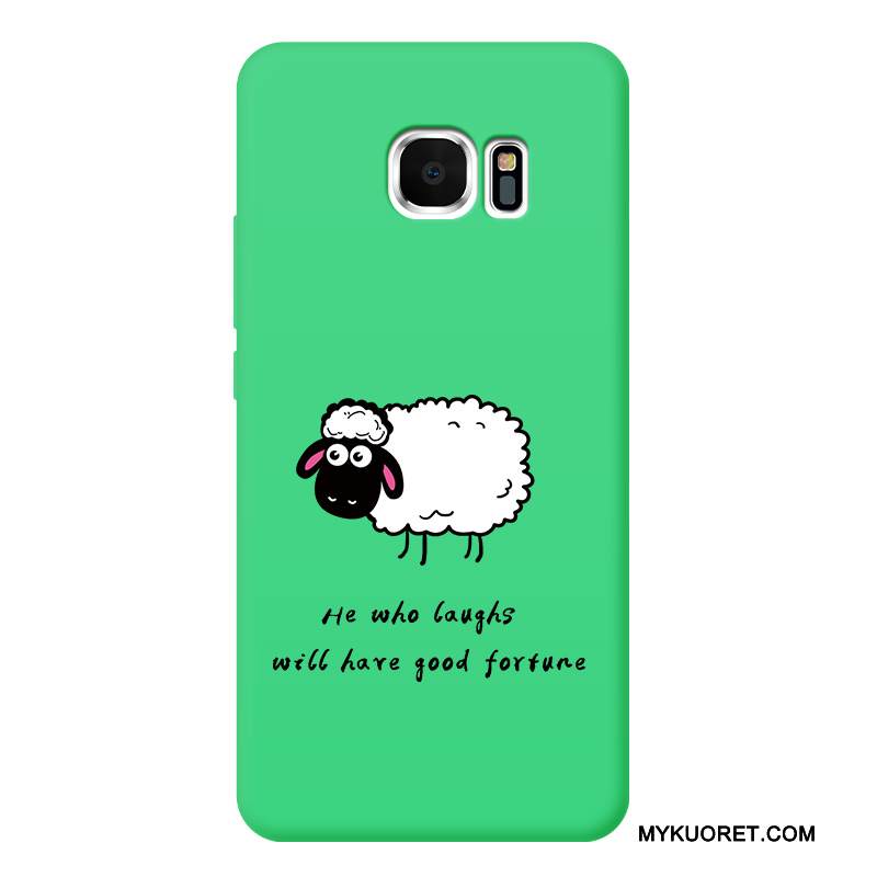 Kuori Samsung Galaxy S7 Suojaus Murtumaton Vihreä, Kotelo Samsung Galaxy S7 Puhelimen Kuoret Tide-brändi