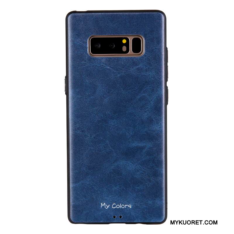 Kuori Samsung Galaxy S8+ Laukut Kiinteä Väri Puhelimen Kuoret, Kotelo Samsung Galaxy S8+ Pehmeä Neste 说 Pesty Suede