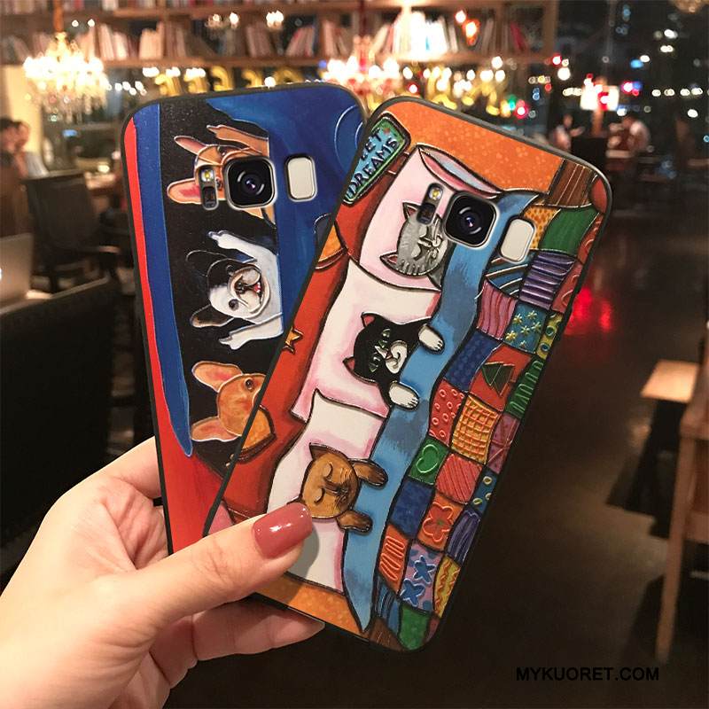 Kuori Samsung Galaxy S8+ Sarjakuva Ripustettavat Koristeet Ihana, Kotelo Samsung Galaxy S8+ Monivärinen Puhelimen Kuoret