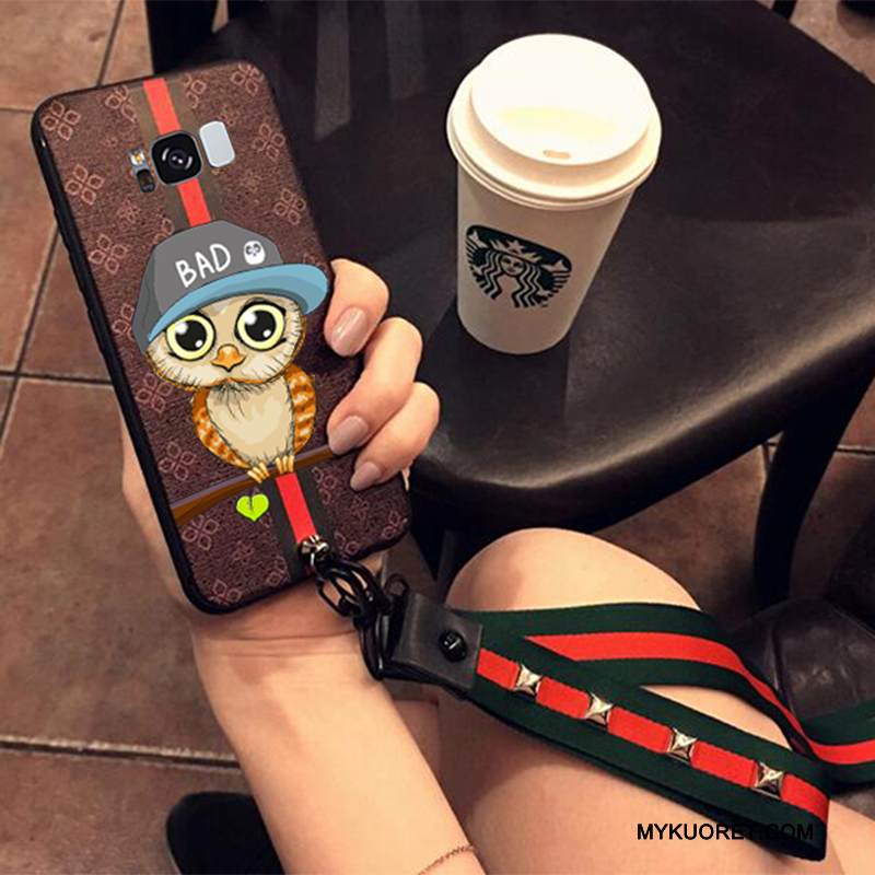 Kuori Samsung Galaxy S8+ Silikoni Murtumaton Trendi, Kotelo Samsung Galaxy S8+ Suojaus Puhelimen Kuoret Net Red