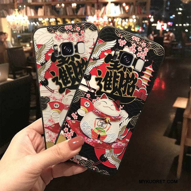 Kuori Samsung Galaxy S8 Silikoni Ripustettavat Koristeet Rikkaus, Kotelo Samsung Galaxy S8 Laukut Puhelimen Kuoret