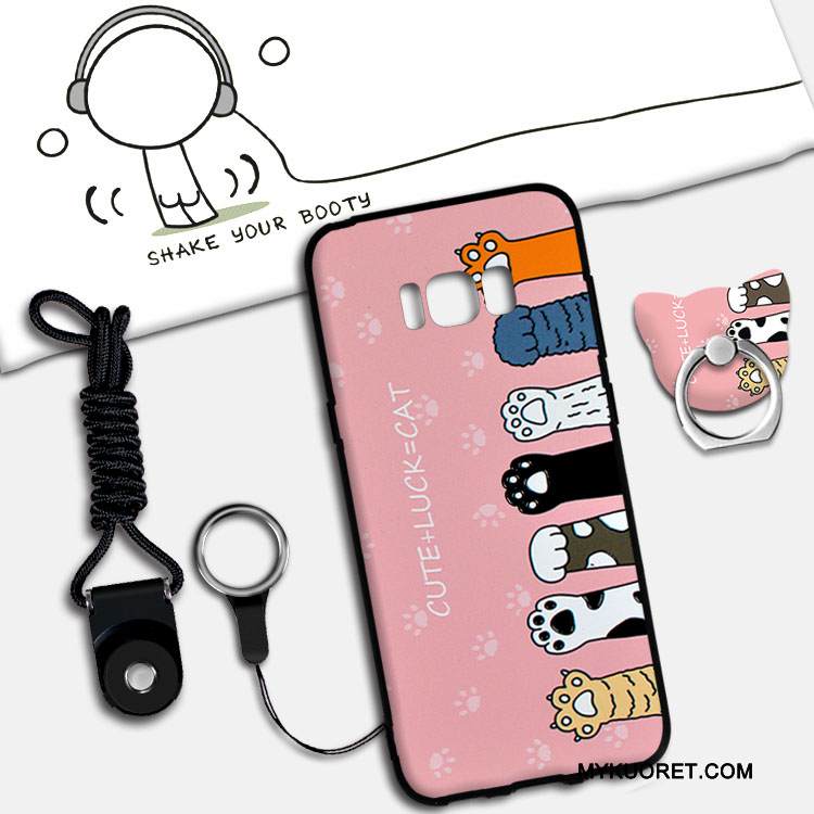 Kuori Samsung Galaxy S8 Suojaus Jauhe Ripustettavat Koristeet, Kotelo Samsung Galaxy S8 Pehmeä Neste Trendi Murtumaton