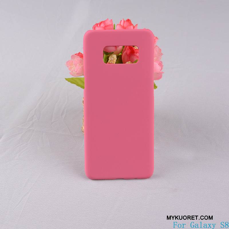 Kuori Samsung Galaxy S8 Suojaus Puhelimen Kuoret Pesty Suede, Kotelo Samsung Galaxy S8 Kova Jauhe