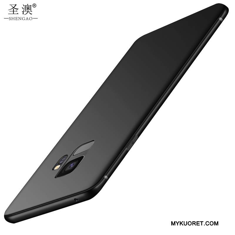 Kuori Samsung Galaxy S9 Laukut Pesty Suede Murtumaton, Kotelo Samsung Galaxy S9 Luova Puhelimen Kuoret Yksinkertainen