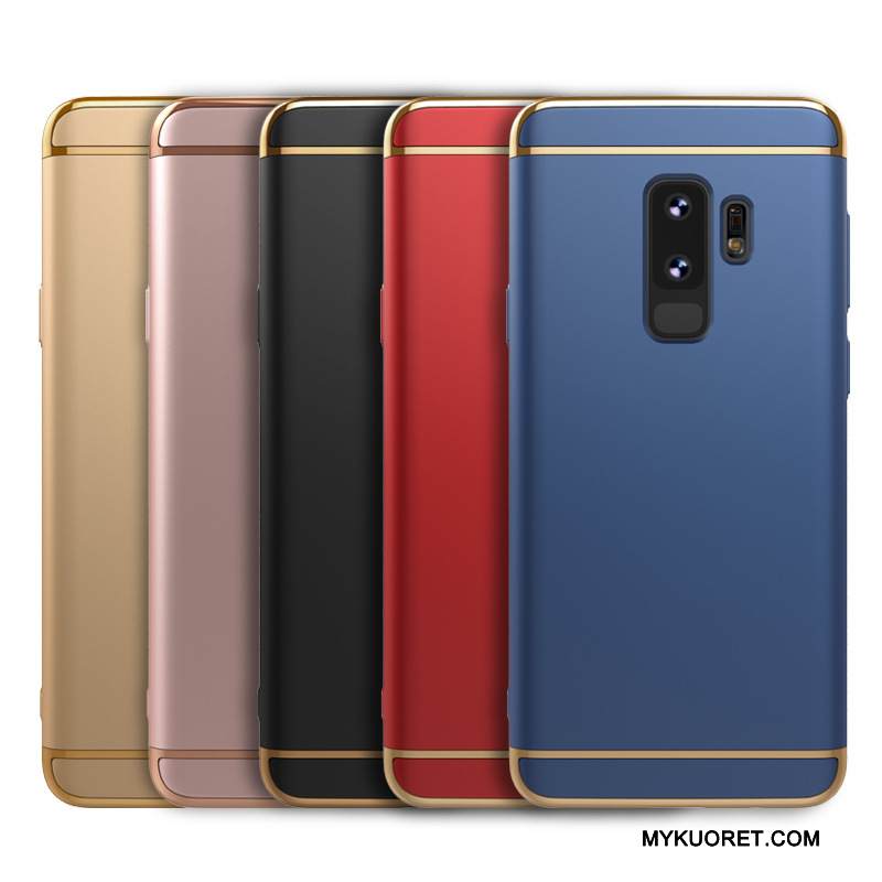 Kuori Samsung Galaxy S9+ Laukut Pesty Suede Murtumaton, Kotelo Samsung Galaxy S9+ Suojaus Tide-brändi Puhelimen Kuoret
