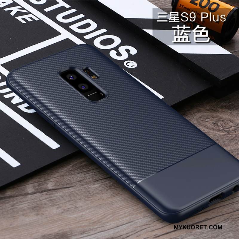 Kuori Samsung Galaxy S9+ Laukut Puhelimen Kuoret 说, Kotelo Samsung Galaxy S9+ Suojaus Pesty Suede Murtumaton
