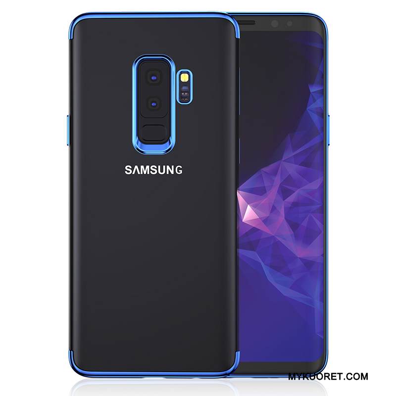 Kuori Samsung Galaxy S9 Laukut Ultra Puhelimen Kuoret, Kotelo Samsung Galaxy S9 Silikoni Sininen Ohut