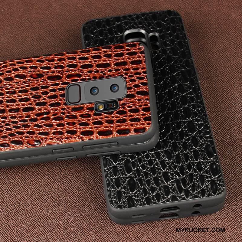 Kuori Samsung Galaxy S9+ Luova Puhelimen Kuoret Painatus, Kotelo Samsung Galaxy S9+ Pehmeä Neste Musta