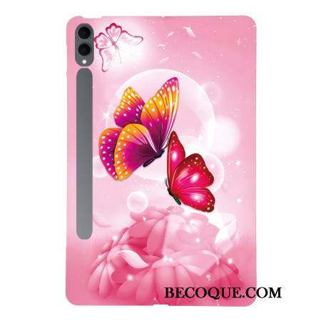 Kuori Samsung Galaxy Tab S11 Ultra Vaaleanpunaisia Perhosia