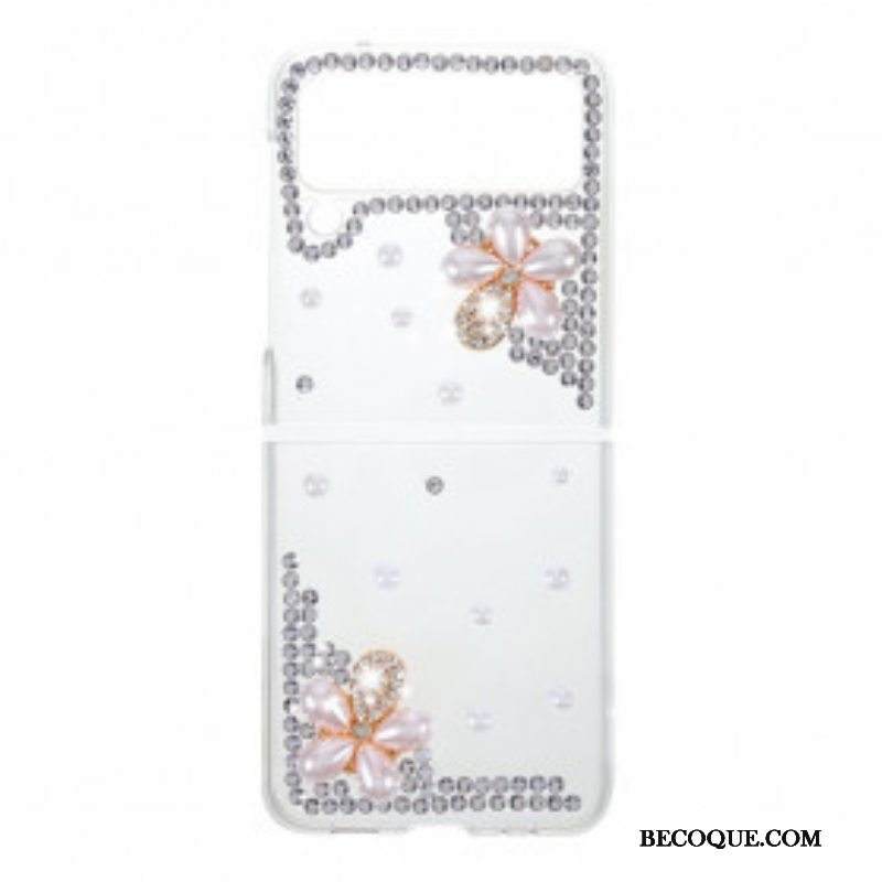 Kuori Samsung Galaxy Z Flip 3 5G Kotelot Flip Jalokivet