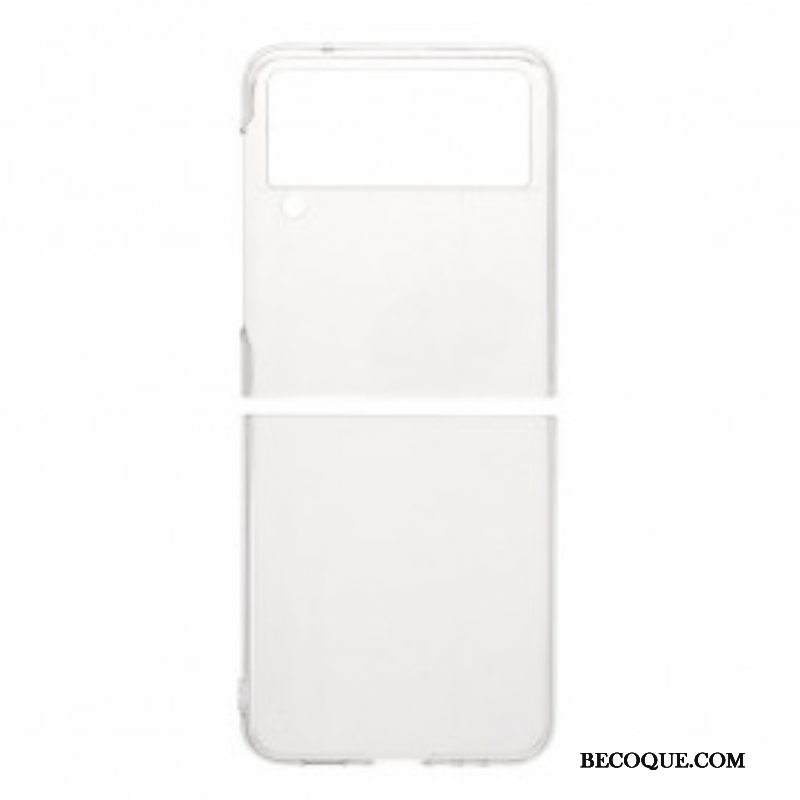 Kuori Samsung Galaxy Z Flip 3 5G Kotelot Flip Läpinäkyvä