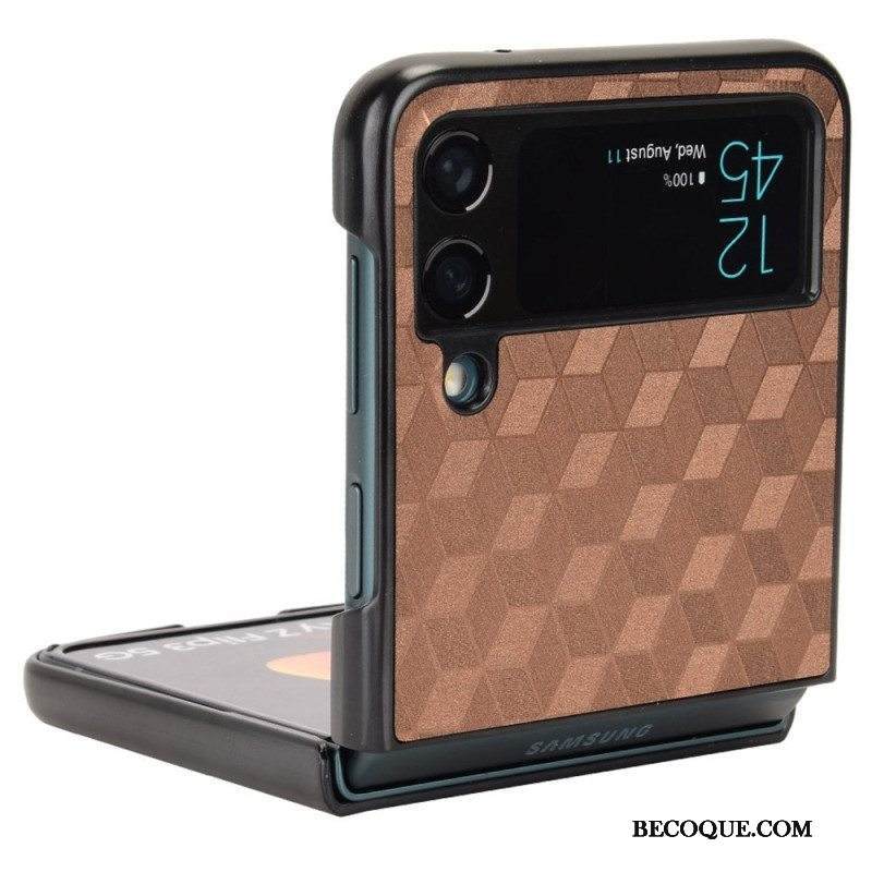 Kuori Samsung Galaxy Z Flip 4 Kotelot Flip 3d-efekti
