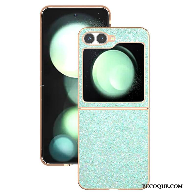 Kuori Samsung Galaxy Z Flip 7 Fe Kimallekuvioinen Suojakuori