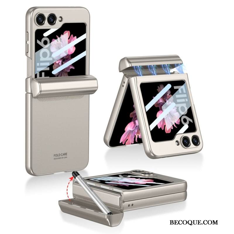 Kuori Samsung Galaxy Z Flip 7 Fe Kynä Ja Magneettinen Sarana