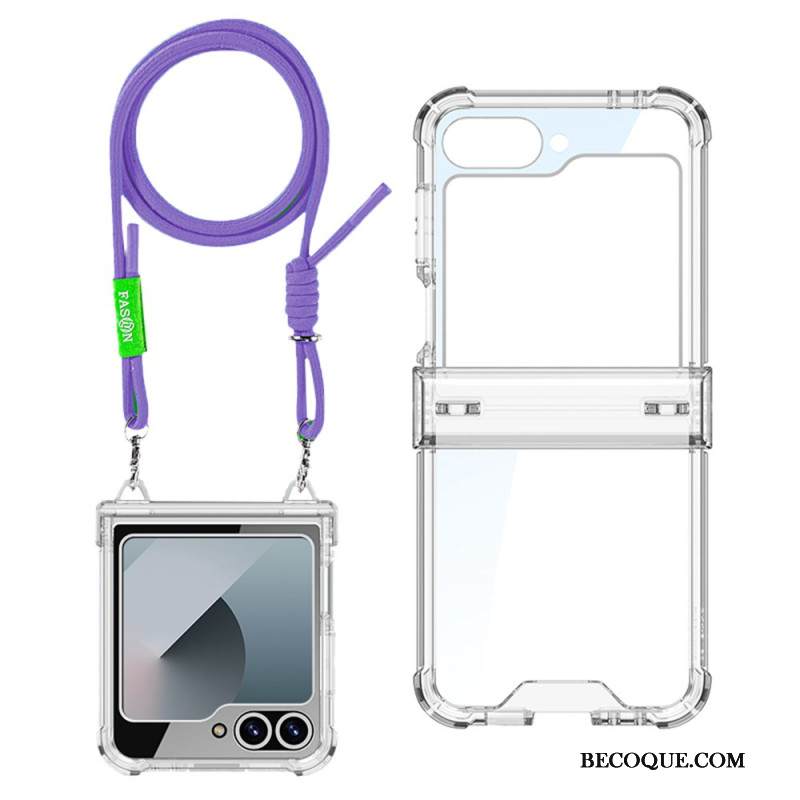 Kuori Samsung Galaxy Z Flip 7 Fe Läpinäkyvä Suojakuori