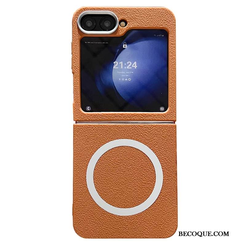 Kuori Samsung Galaxy Z Flip 7 Fe Nahkakuvio Suojakuori