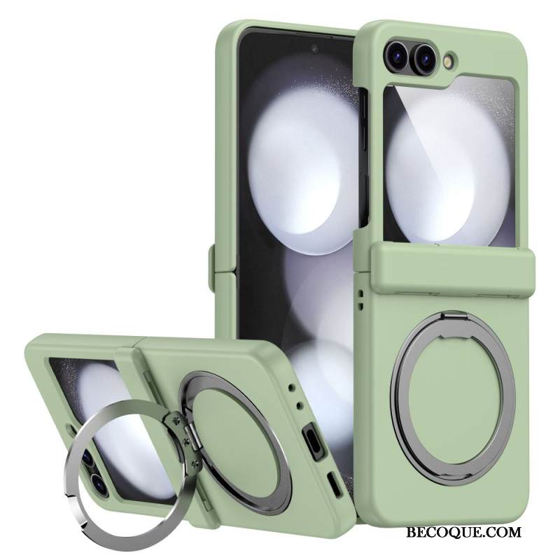 Kuori Samsung Galaxy Z Flip 7 Magneettinen Jalusta Metalliefektillä Suojakuori