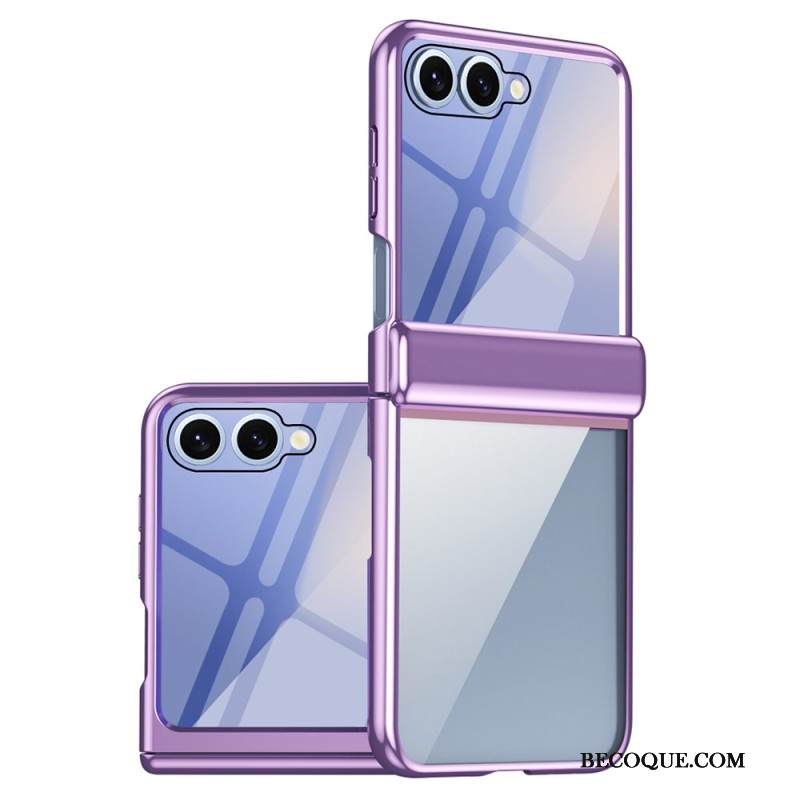 Kuori Samsung Galaxy Z Flip 7 Metalliefektinen Saranasuoja Suojakuori