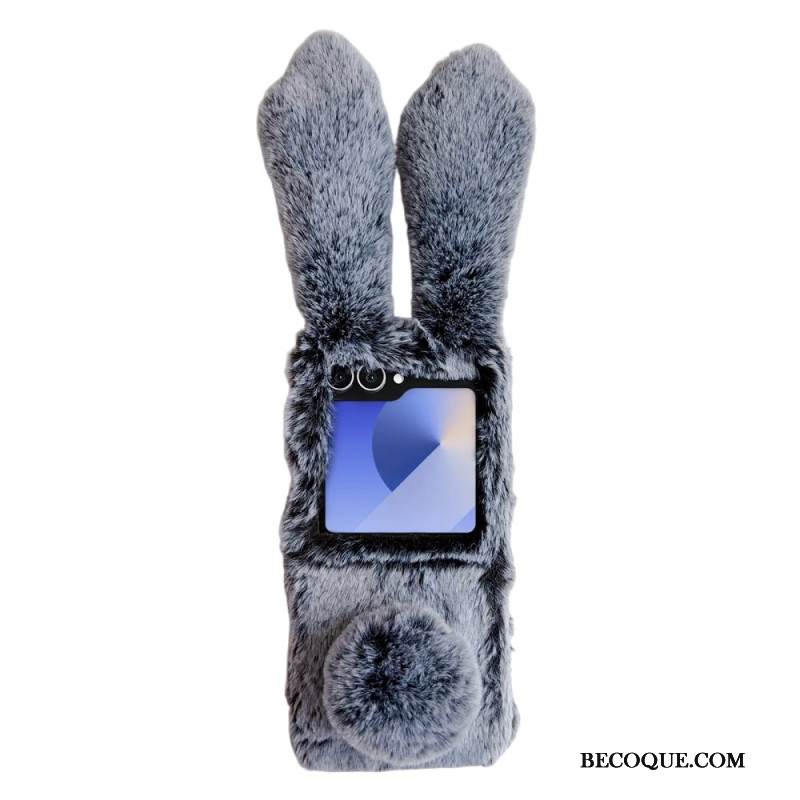 Kuori Samsung Galaxy Z Flip 7 Pehmoiset Pupunkorvat Suojakuori