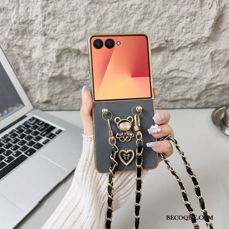 Kuori Samsung Galaxy Z Flip 7 Riipus Ja Hihna Suojakuori