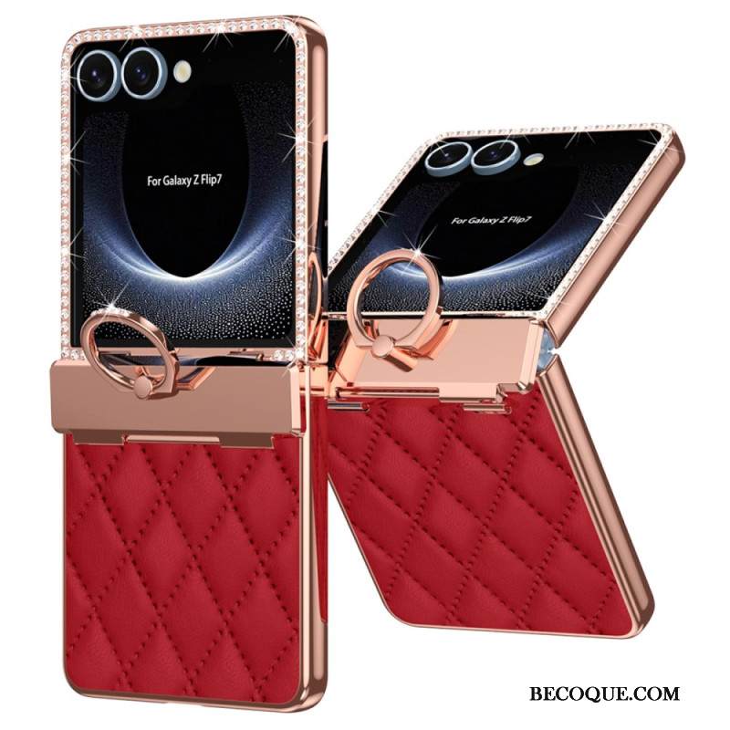 Kuori Samsung Galaxy Z Flip 7 Sormusteline Ja Strassikoriste