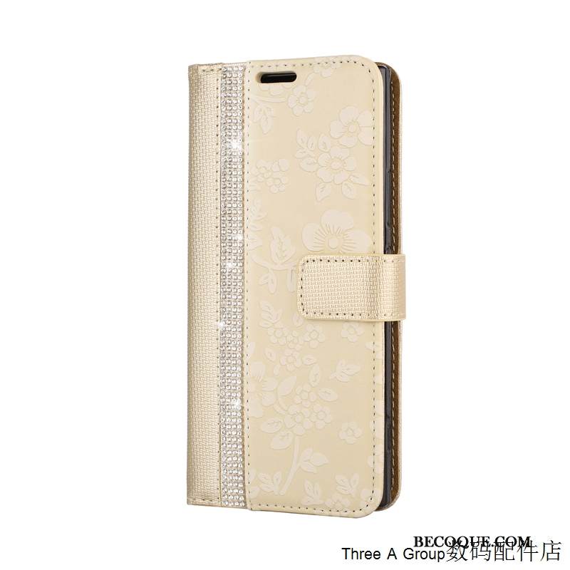 Kuori Sony Xperia 1 Laukut Kulta Murtumaton, Kotelo Sony Xperia 1 Suojaus Kortti