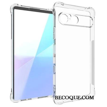 Kuori Sony Xperia 10 Vii Läpinäkyvä Vahvistetuilla Kulmilla