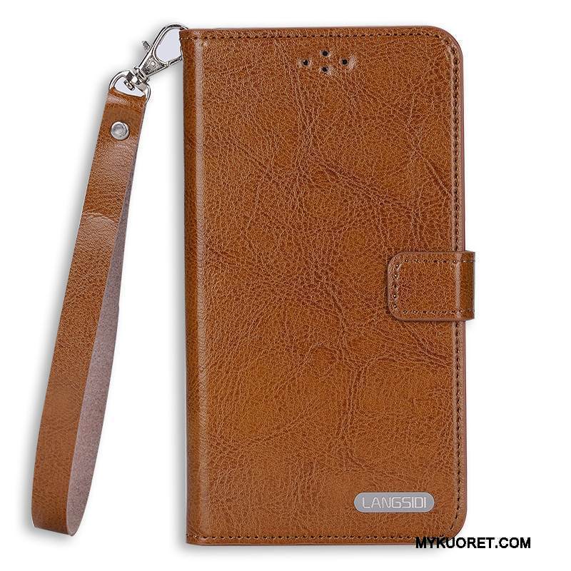 Kuori Sony Xperia T2 Kuoret Kova Puhelimen Kuoret, Kotelo Sony Xperia T2 Nahka Keltainen