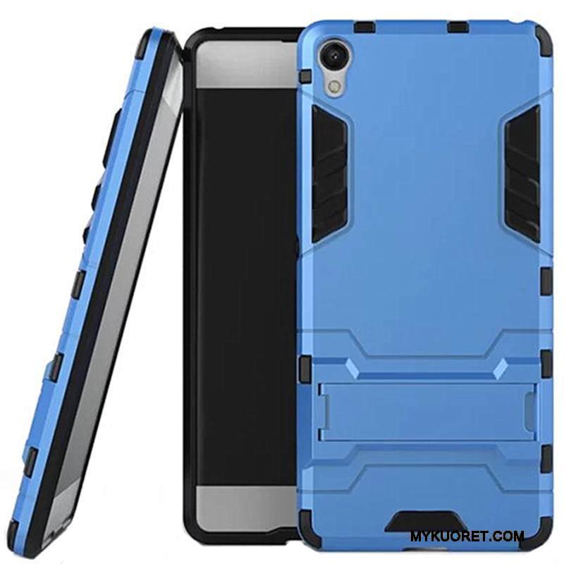 Kuori Sony Xperia Xa Tuki Puhelimen Kuoret Kova, Kotelo Sony Xperia Xa Suojaus Murtumaton Sininen
