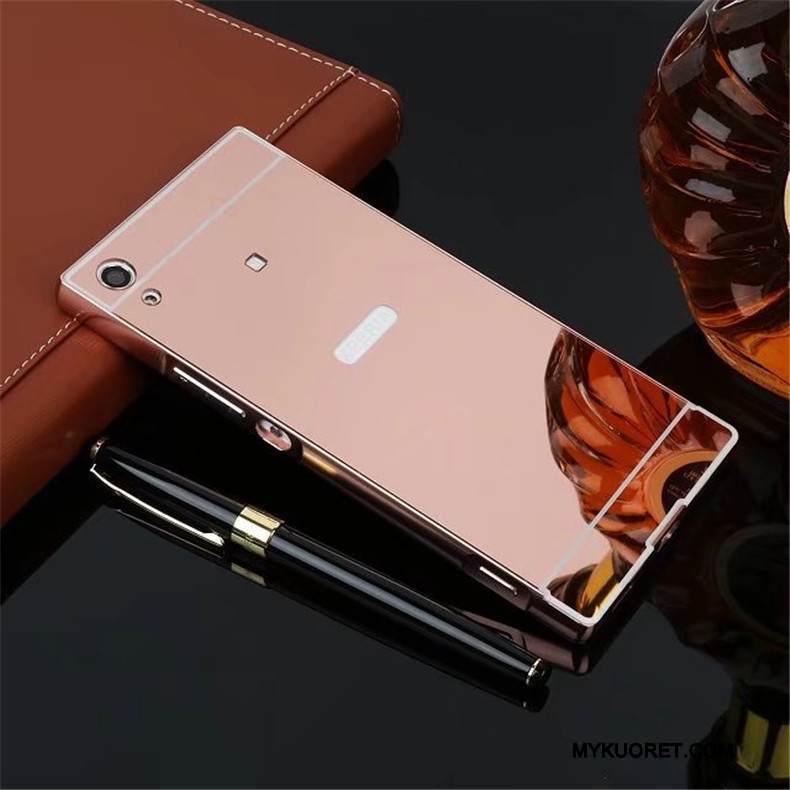 Kuori Sony Xperia Xa1 Suojaus Takakansi Kehys, Kotelo Sony Xperia Xa1 Puhelimen Kuoret Jauhe