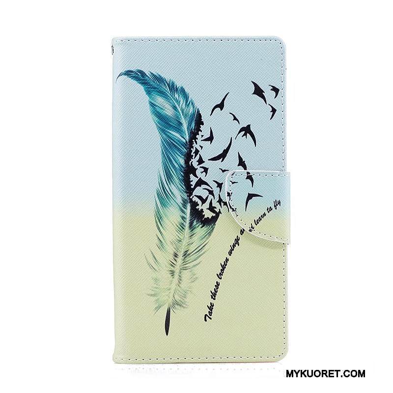 Kuori Sony Xperia Xz Premium Suojaus Sininen Puhelimen Kuoret, Kotelo Sony Xperia Xz Premium Nahka