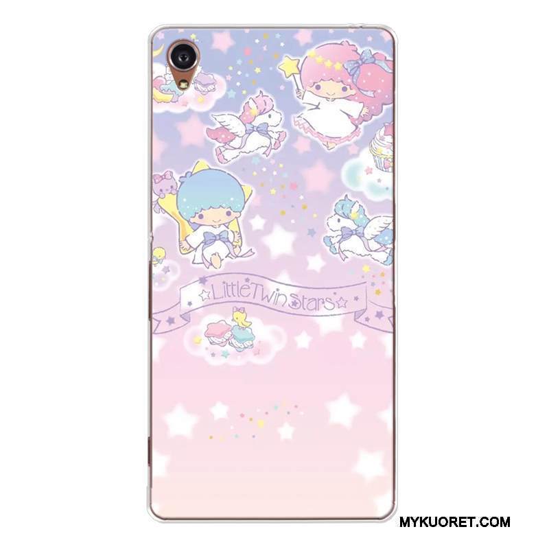 Kuori Sony Xperia Z5 Pehmeä Neste Murtumaton Jauhe, Kotelo Sony Xperia Z5 Sarjakuva Puhelimen Kuoret