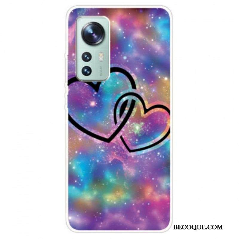 Kuori Xiaomi 12 / 12X Ketjutetut Sydämet
