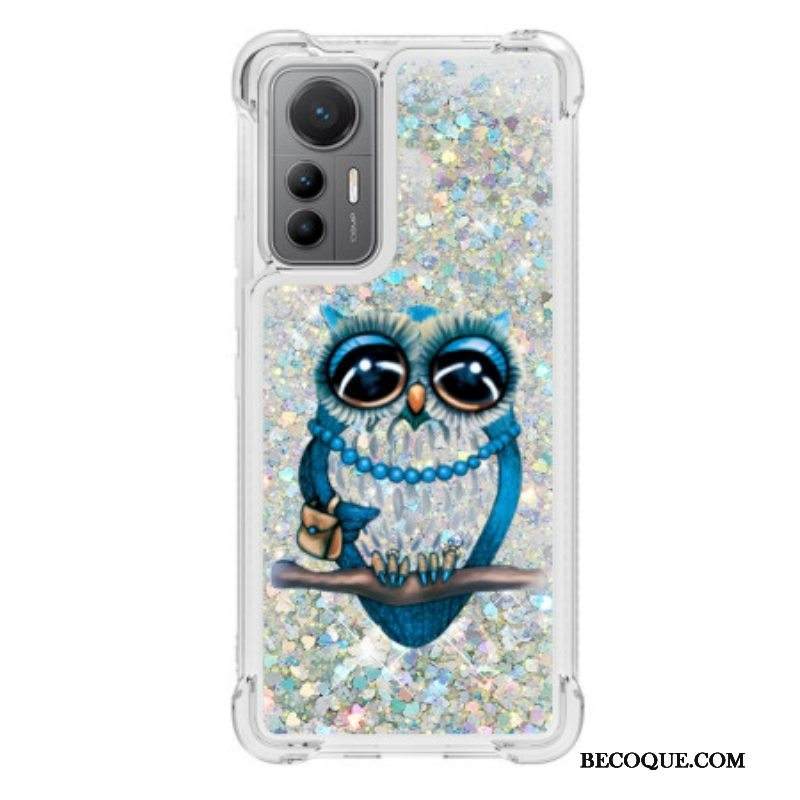 Kuori Xiaomi 12 Lite Paljetteja Neiti Pöllö