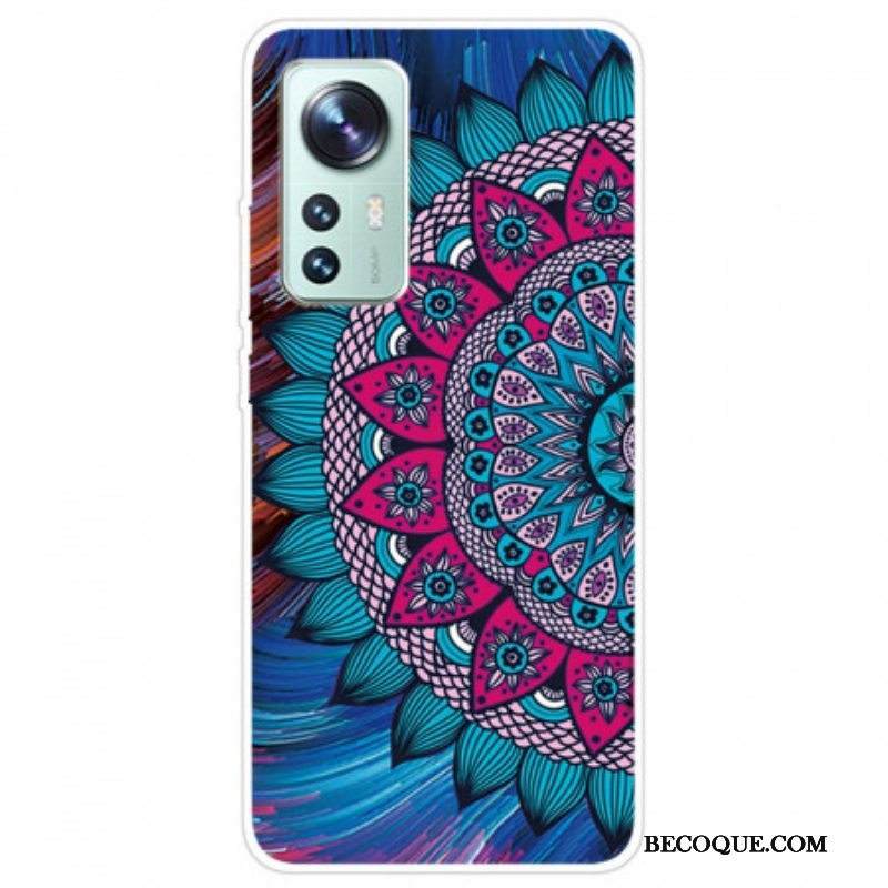 Kuori Xiaomi 12 Pro Silikoni Mandala